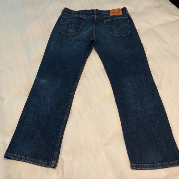 Vintage Levi’s Mens 514 Jeans 34 X 30 Straight Leg Medium Wash - Picture 4 of 10